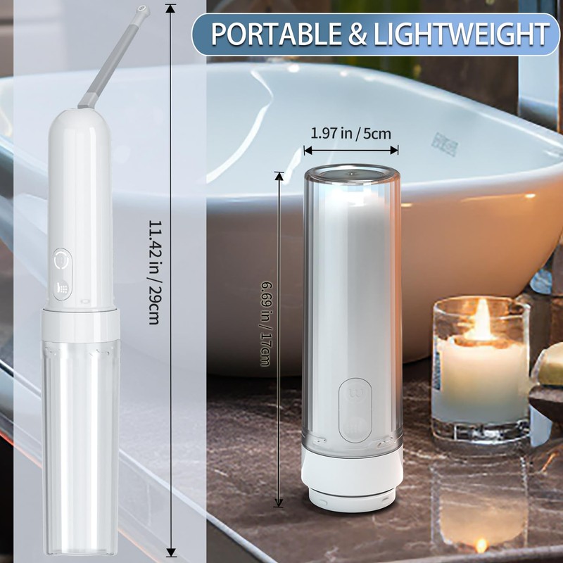 Portable Bidet for Travel Electric Bidet with USB-C Rechargeable Handheld