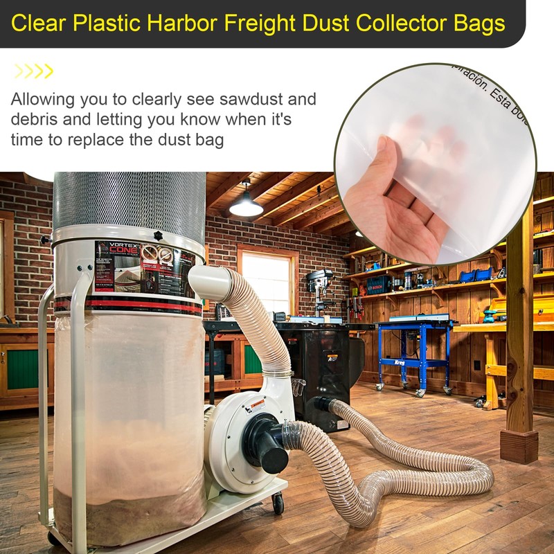 Dust Collector Bags For Harbor Central Machinery Harbor Freight, 35