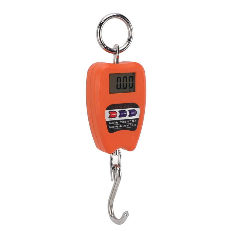 Portable Electronic Scale High Accuracy Digital Hanging Scale 200kg Weight