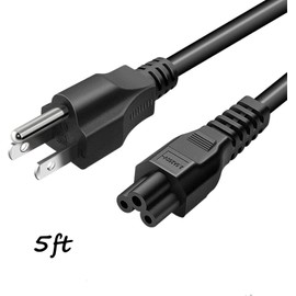 LORDTRONICS AC Power Cord Cable Plug For Compaq Laptop Mickey Mouse 3 Prong 3-Pin NEW CANON