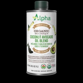 ALPHA ORGANIC BIOLOGIQUE COCONUT AVOCADO OIL BLEND 250ML