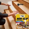 THUNDER GRIP 40"x4" Clear Non-Slip Stair Treads for Wooden Steps