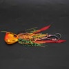 4Pcs 65g Fishing Artificial Baits Silicone Skirts Lures with Hook