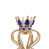 JamingHG Gold Pearl Rhinestone Scepter Festival Wand Pageant Costume Props,