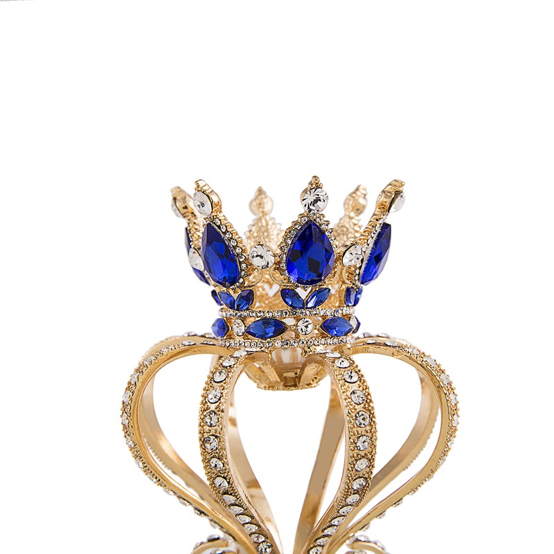 JamingHG Gold Pearl Rhinestone Scepter Festival Wand Pageant Costume Props,