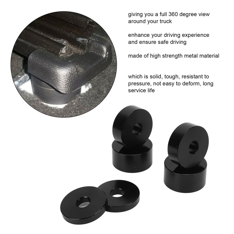 Front Seat Spacer Lift Kit Height Adjustable Metal Heighten Kit
