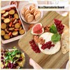 Lounsweer 6 Pcs Thicken Cutting Board Bulk Wood Chopping Board