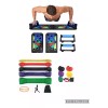 RIVERSOFY Soporte Lagartijas Tablero Portátil + Ligas Resistencia 5pzs