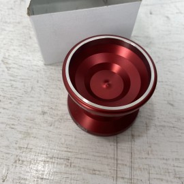 Unparalleled Coglite Yo-Yo - Bi-Metal - Colin Beckford Signature, Red W/ Silver