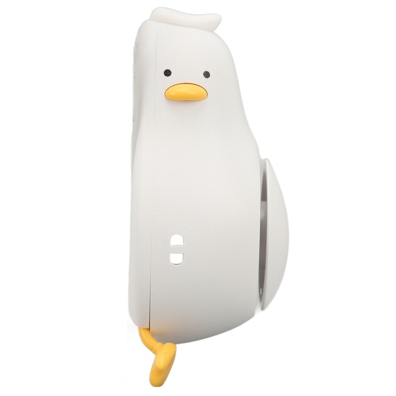 Hanging Neck Fan Duck Shape Small Fan USB Charging Necklace