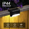 Solpex Solpex Solar Deck Lights, 8 Pack Solar Step Lights