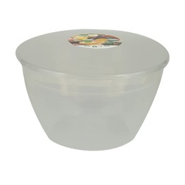 Just Pudding Basins Pudding Basin & Lid 3 Pint 1.71lt Clear Plasic