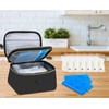 PIIOSER Breast Milk Cooler Bag with 2 Ice Pack, Fit