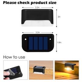 Solar Pool Side Lights 16-Pack, Warm White Waterproof Light up Swimming Pool Accessories Night Lights, Outdoor LED Deck Lights for Stairs, Step, Fence, Yard, Patio, and Pathway Decor