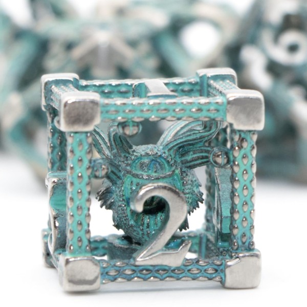 Beholder's Eye DND Dice Set of 7PC, Hollow Dice Set