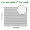 POYEE 50 x 50 FT Bird Netting for Garden Woven