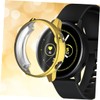 jojofuny 2pcs TPU Protective Plating Case for Watch Active Lightweight