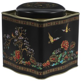 PRETYZOOM Cookie Tin Tinplate Square Cans Tin Containers with Lids Tinplate Mini Spice Containers