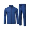 BGOWATU Men's Track suits set Sweatsuits Athletic Casual Sports Running