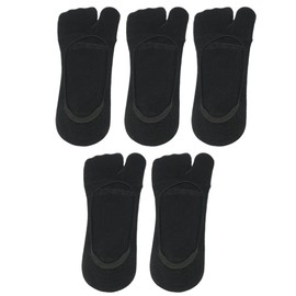 Mitas Tabi Socks, Tabi Socks, Set of 5, Tabi Socks, Footcover, 2 Toes, Women's, Shallow Tabi Shoes, Women's, type a
