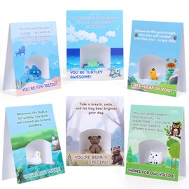 Employee Appreciation Gifts Bulk - Coworker Gifts - Unique Staff Thank You Gifts with Tiny Resin Animals & Stands - Motivation for Coworkers, Students, Teachers