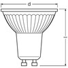 OSRAM Dimmable PAR16 LED Reflector Lamp with GU10 Socket, Warm