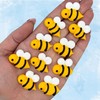 12 Jumbo Icing Bees – Edible Sugar Decorations for Cakes,