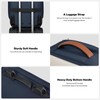 mixi 16 Inch Underseat Carry-On Luggage, Softside Suitcase with Wheels,