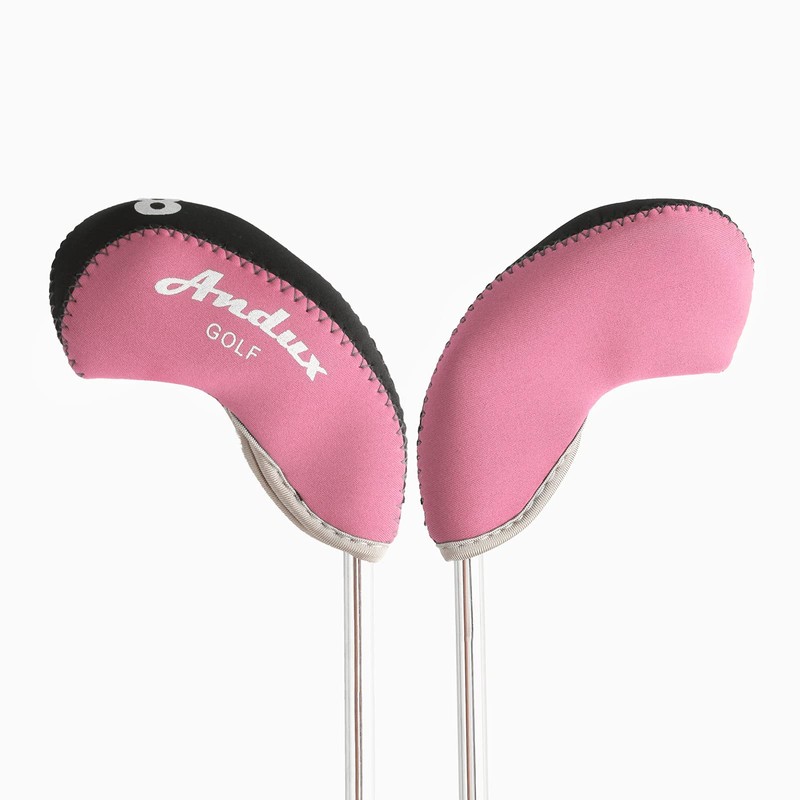 Andux Golf Club Head Covers for Irons Number Iron Covers