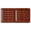 Brinox Grille with Ventilation Holes, Brown, B70230Z