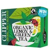 Clipper Organic Lemon Green Tea Bags | 80 Teabags for