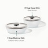 Anyday 4-Pc Microwave Cookware & Glass Food Storage Set with
