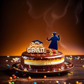 3 PCS Graduation Silicone Molds Graduation Theme Silicone Chocolate Molds Graduation Cap Mold Diploma Owl Pens Books Scroll Cheering Doctoral Cap Congrats Grad Chocolate Mould for Grad Party Supplies