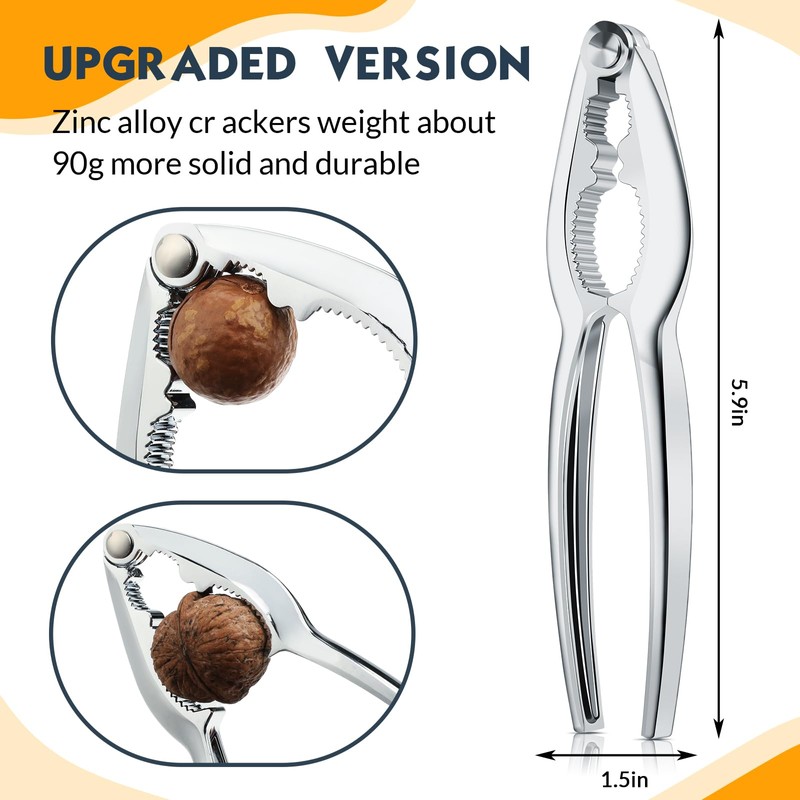 Zhehao 60 Pack Nut Crackers Tool Bulk Crab Crackers and