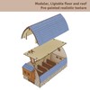 The Warehouse (Medieval Barn) - DIY Construction Kit for Teenagers