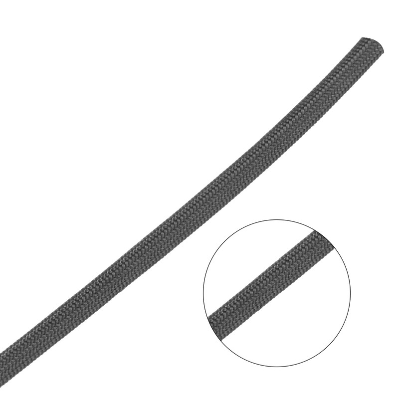 uxcell Insulation Cable Protector, 9.8Ft-3mm High Temp Fiberglass Sleeve Black