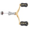 Black Power Fishing Reel Handle Grip Carbon Fiber Fishing Reel