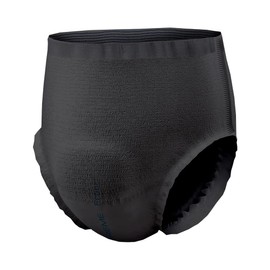 NorthShore GoSupreme Lite Incontinence Underwear, 6-Hour Pullup Style, Large, 14 Count Bag, Black, 36-48 inches, Unisex Adult Diapers