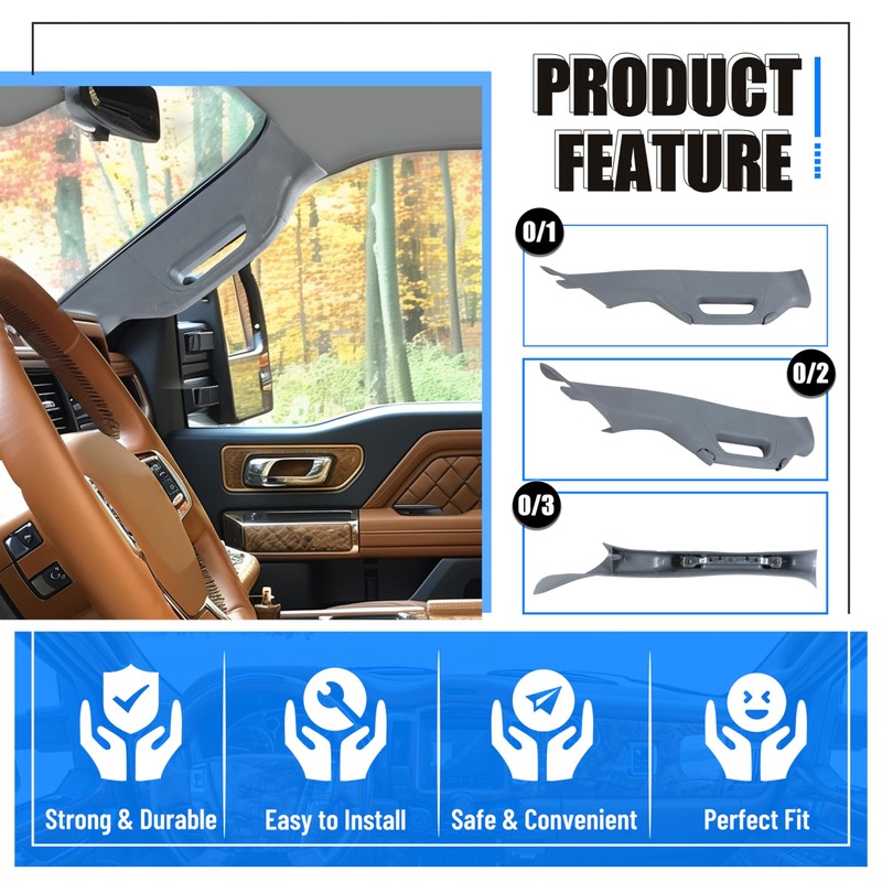 A Pillar Grab Handle Interior Trim Right Passenger Side Compatible