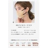 [Bijoubox] マスク バイカラー プリーツマスク 立体 小さめ 不織布 使い捨て 化粧つかないマスク 立体マスク