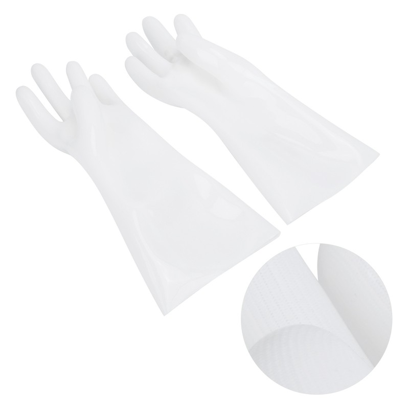 Liquid Silicone Heat Resistant Glove Waterproof Seamless with Insulation Liner