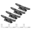 PATIKIL 3 Inch Nylon Boat Dock Cleat 4 Pack Kayak