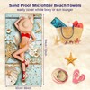 YISUMEI Microfibre Beach Towel XXL Beach Towel Lightweight Beach Towels