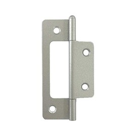Flash Hinge Thin 3.0 inches (76 mm), Silver, Pack of 2