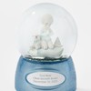 Things REMEMEBERED Engraved Praying Boy Musical Snow Globe (Free Customization),