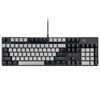 Merdia Mechanical Keyboard Gaming Keyboard with Blue Switch Wired White