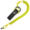 Spiral cable, elastic key chain made of paracord, lanyard, lanyard
