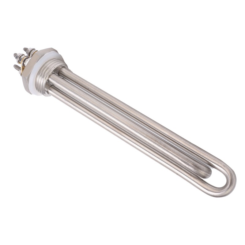 Immersion Water Heater Stainless Steel 1"NPT Thread Portable Quick Heating