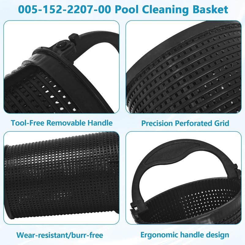 BigHead 005-152-2207-00 Debris Canister Basket Replacement for Paramount Debris Canister