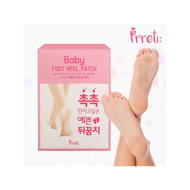 Preati 프레티 베이비 풋 힐패치 10매 Pretty Baby Foot Peel
